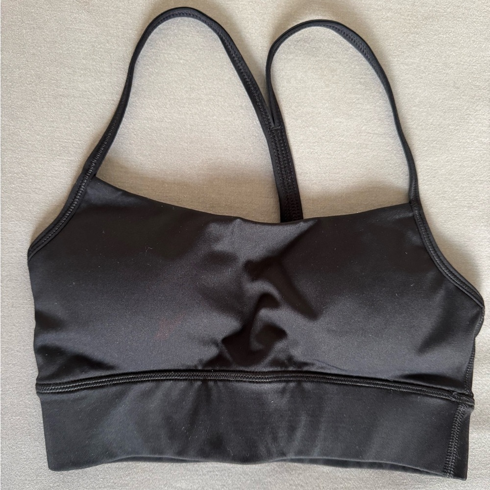 Lululemon sports bra black size 6